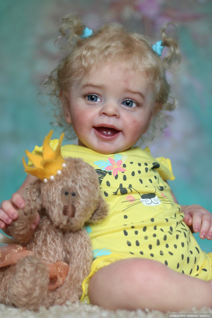 Кучеряшка YANNICK by Natali Blick .Куклы реборн Светланы Преображенской