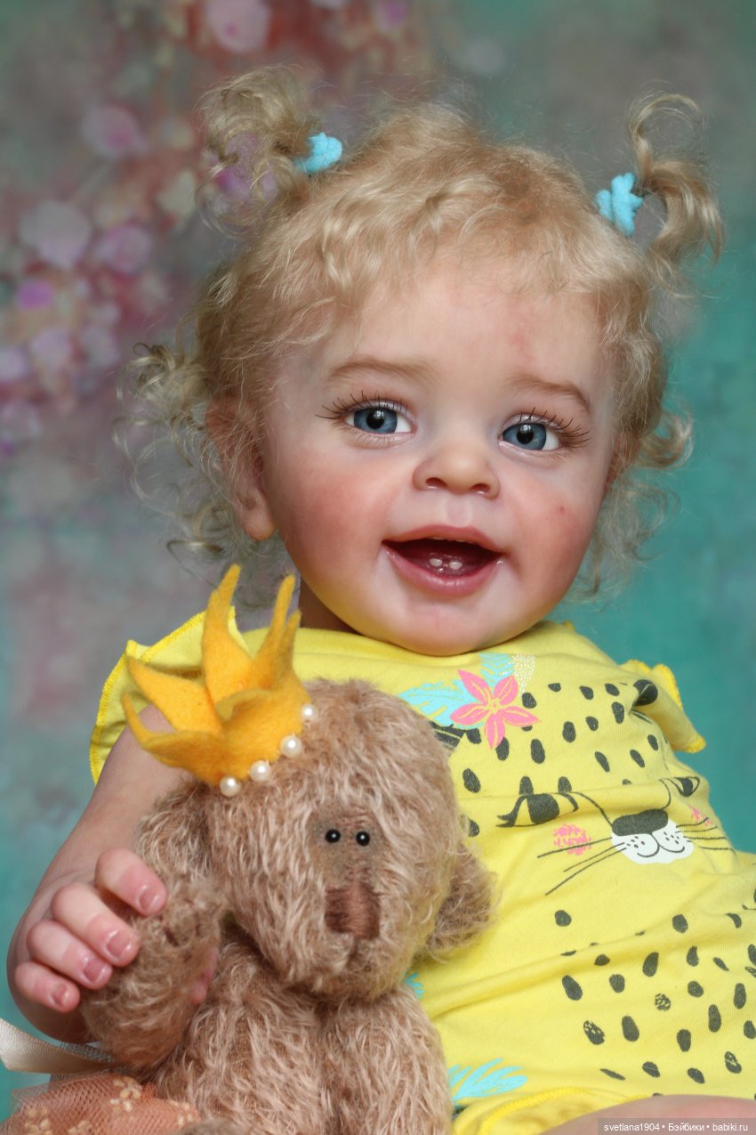 Кучеряшка YANNICK by Natali Blick .Куклы реборн Светланы Преображенской (фото 8)