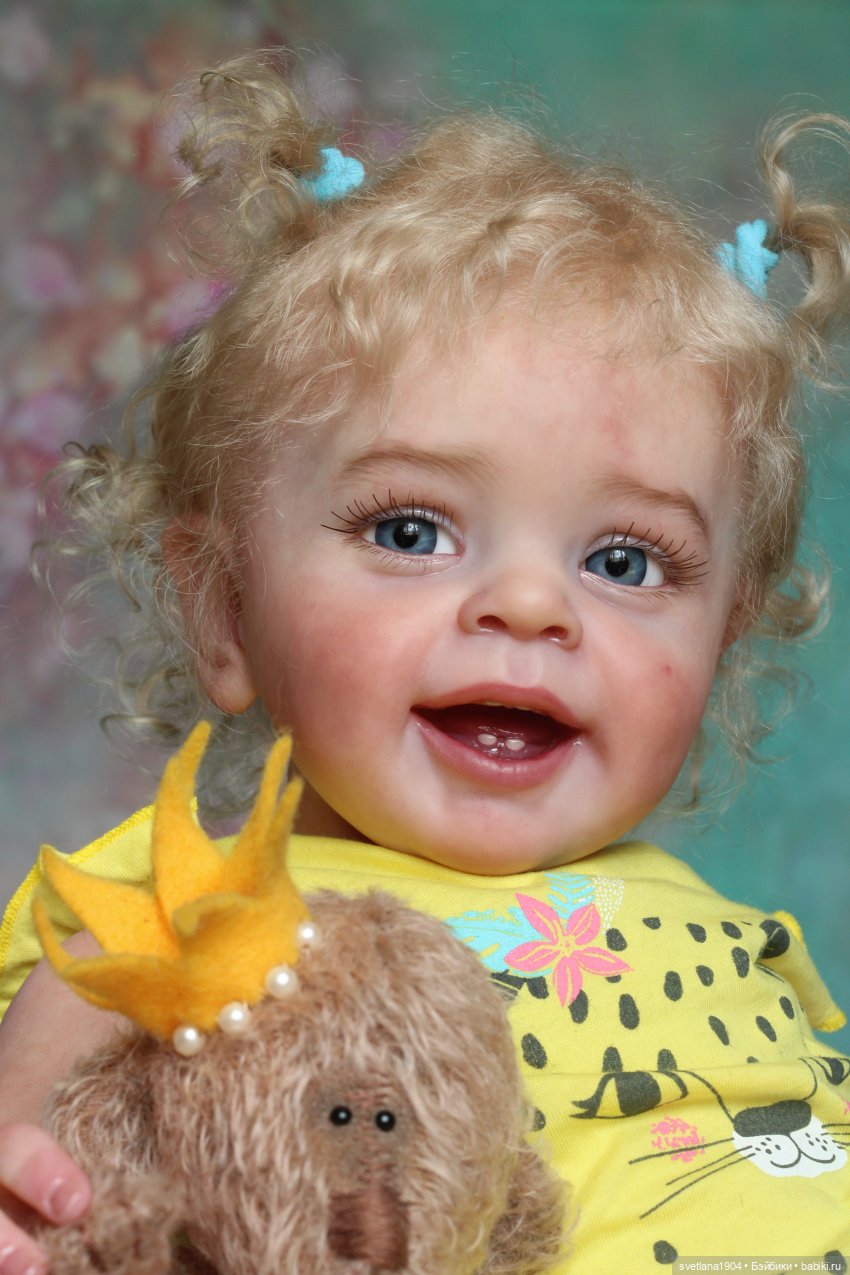 Кучеряшка YANNICK by Natali Blick .Куклы реборн Светланы Преображенской (фото 10)