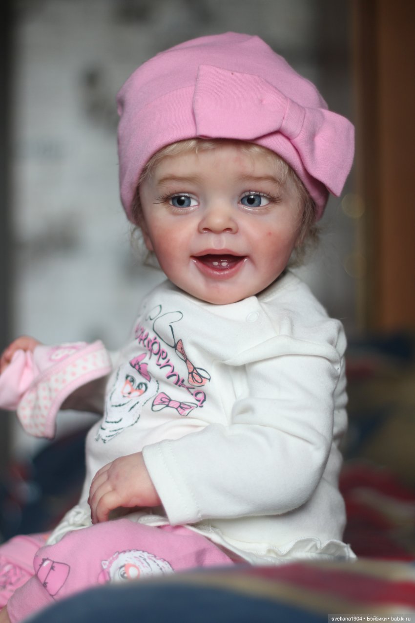 Кучеряшка YANNICK by Natali Blick .Куклы реборн Светланы Преображенской