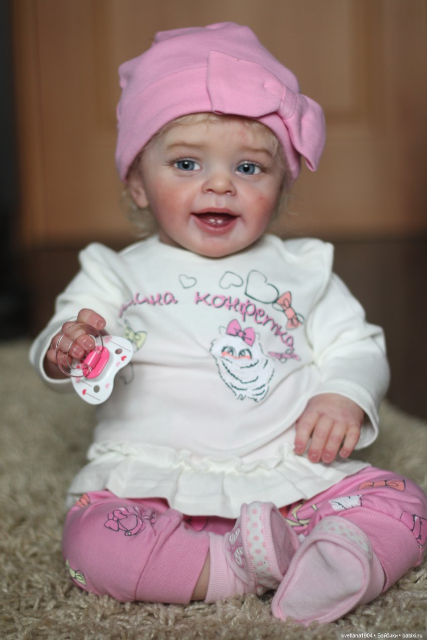 Кучеряшка YANNICK by Natali Blick .Куклы реборн Светланы Преображенской