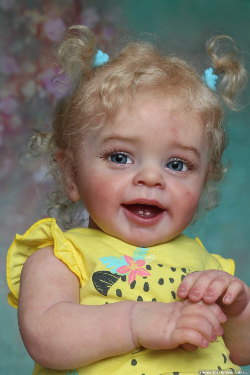 Кучеряшка YANNICK by Natali Blick .Куклы реборн Светланы Преображенской (фото 3)