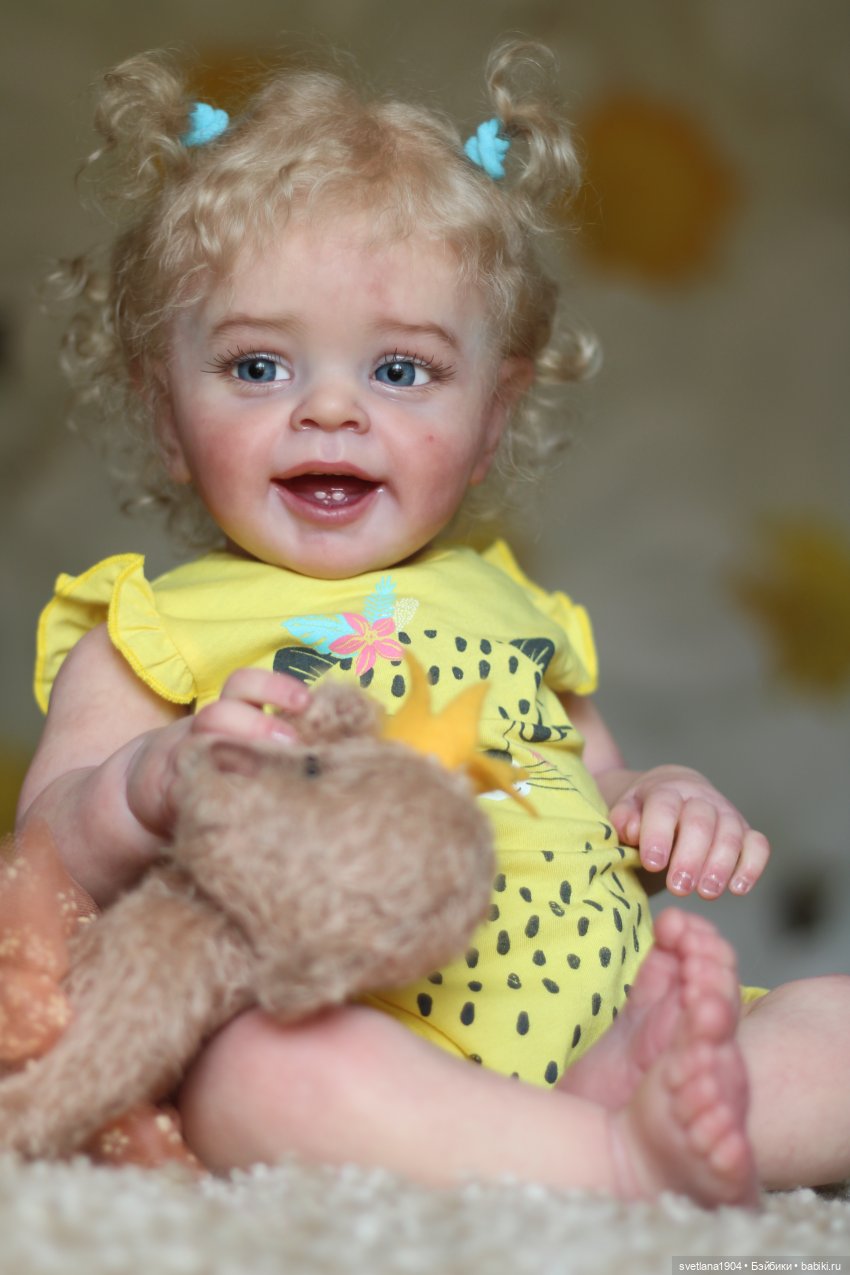 Кучеряшка YANNICK by Natali Blick .Куклы реборн Светланы Преображенской