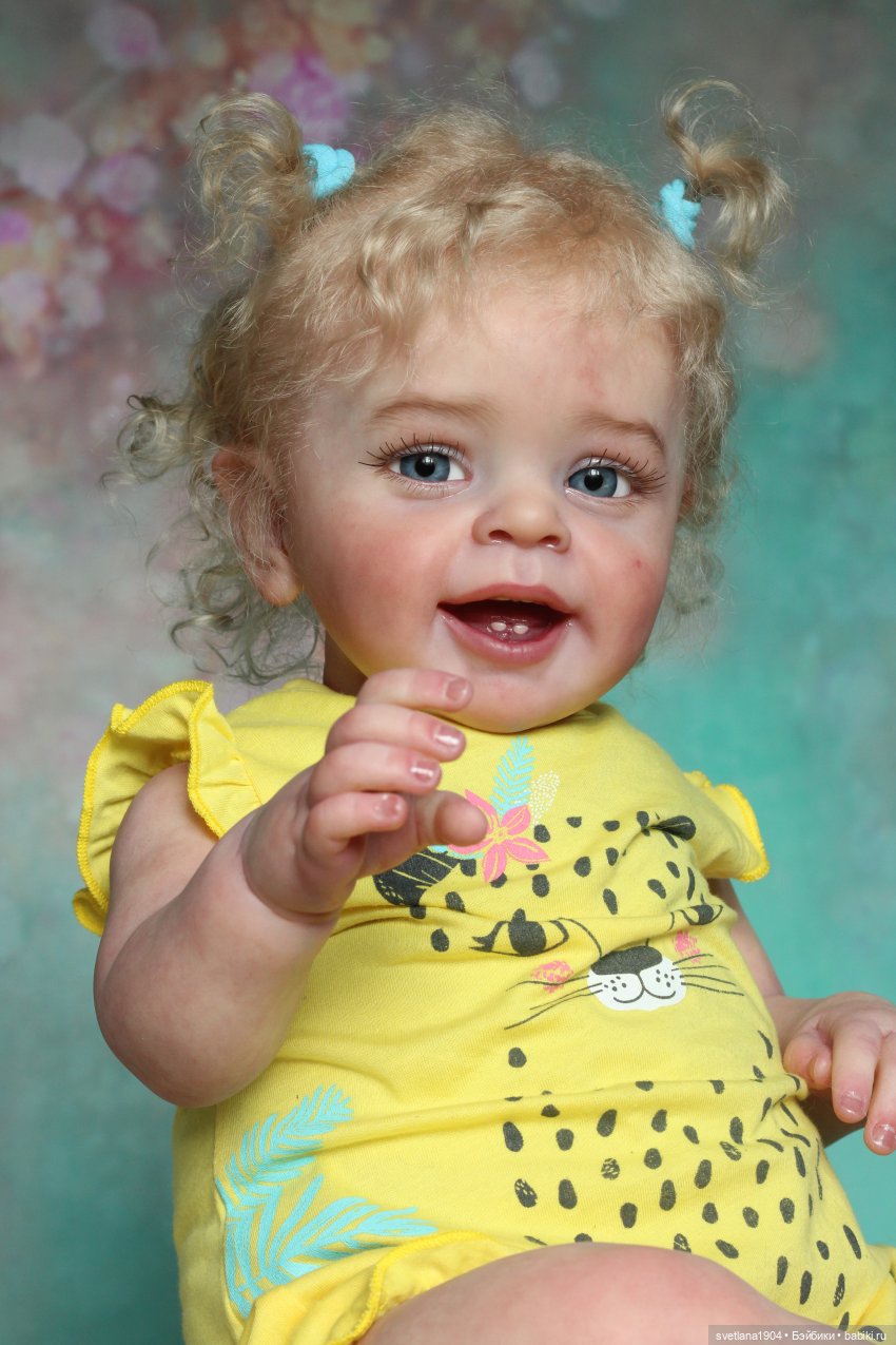 Кучеряшка YANNICK by Natali Blick .Куклы реборн Светланы Преображенской (фото 5)