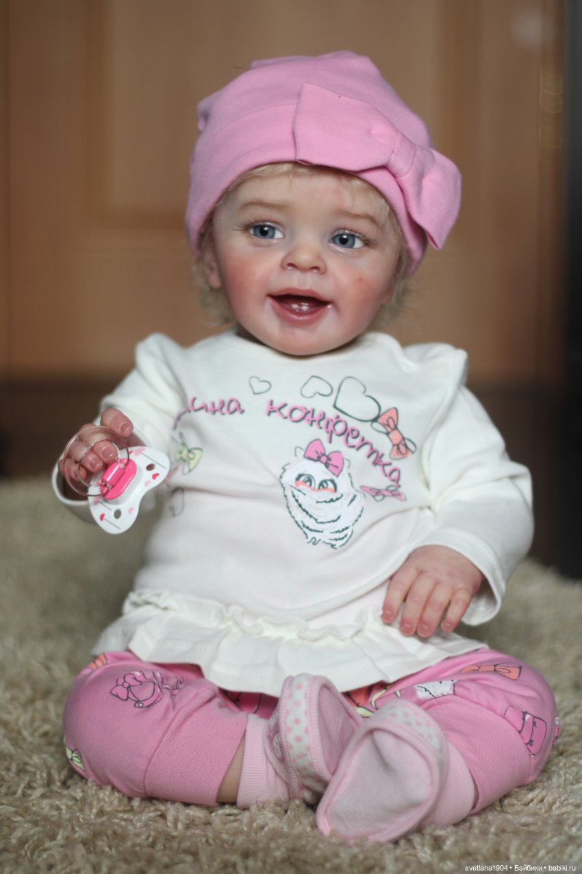 Кучеряшка YANNICK by Natali Blick .Куклы реборн Светланы Преображенской