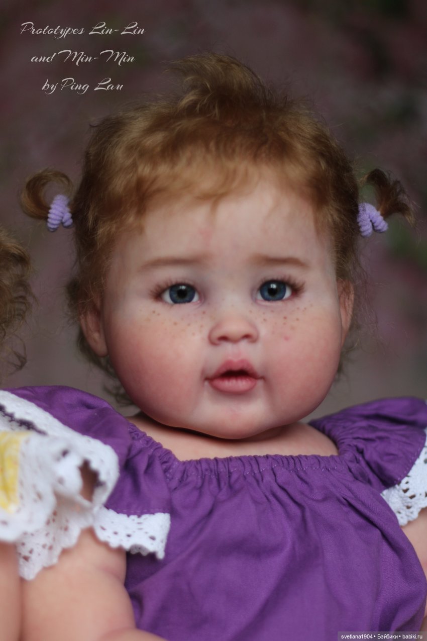 Вот такие душечки после баньки Хрюшечки. Прототипы Lin-Lin и Min-Min от Ping Lau (фото 3)