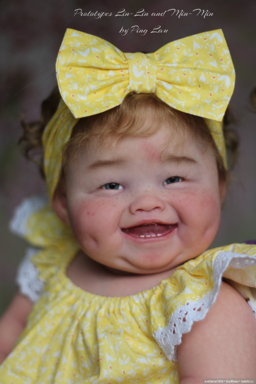 Вот такие душечки после баньки Хрюшечки. Прототипы Lin-Lin и Min-Min от Ping Lau (фото 6)