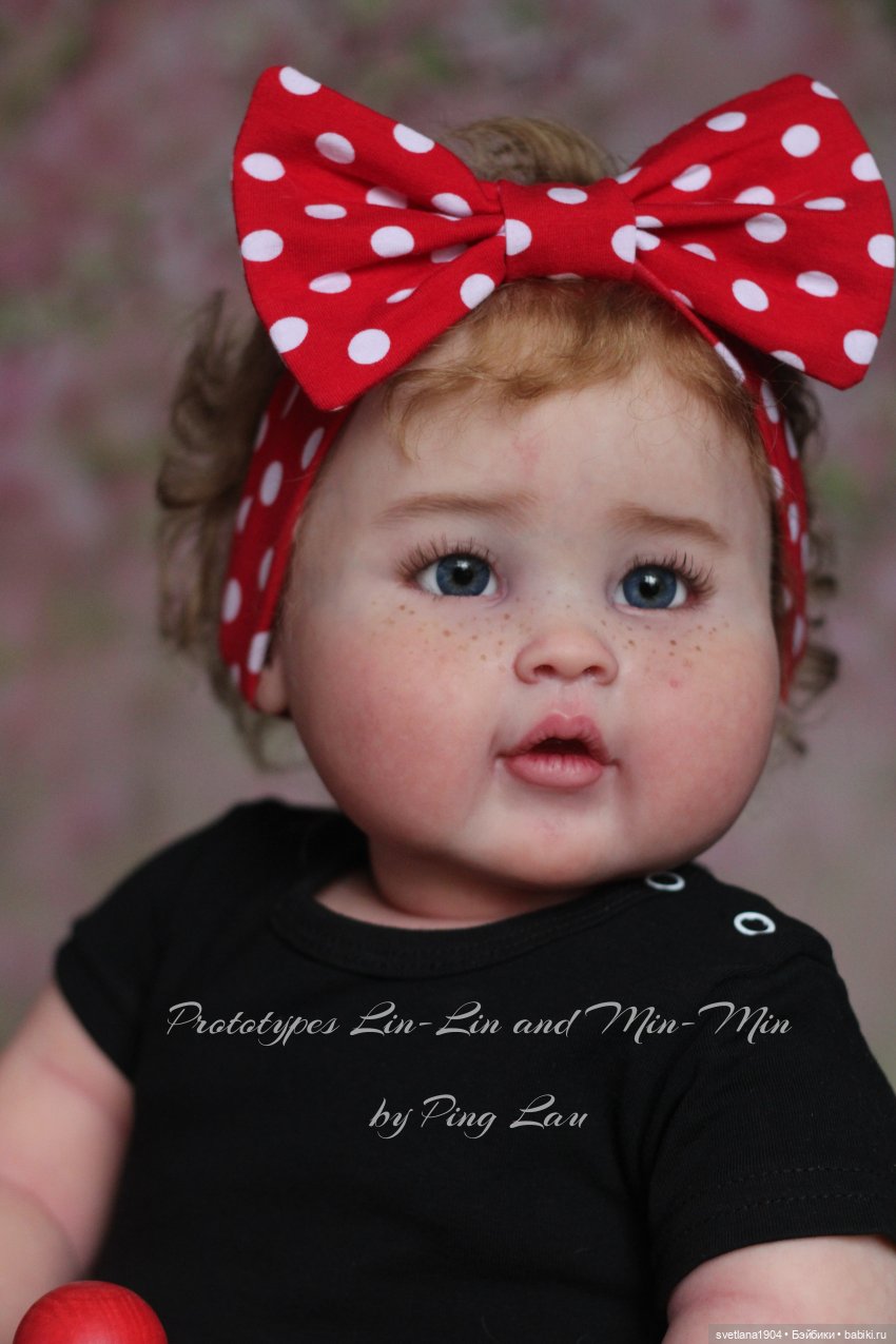 Вот такие душечки после баньки Хрюшечки. Прототипы Lin-Lin и Min-Min от Ping Lau