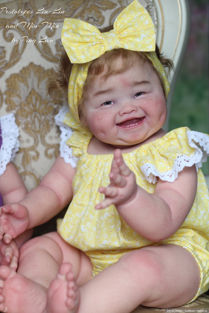 Вот такие душечки после баньки Хрюшечки. Прототипы Lin-Lin и Min-Min от Ping Lau (фото 4)