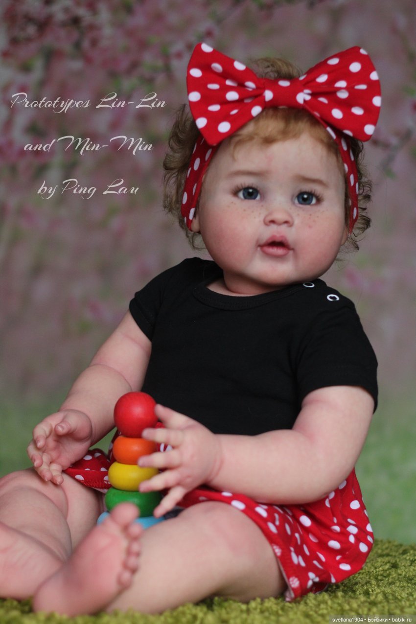 Вот такие душечки после баньки Хрюшечки. Прототипы Lin-Lin и Min-Min от Ping Lau (фото 9)