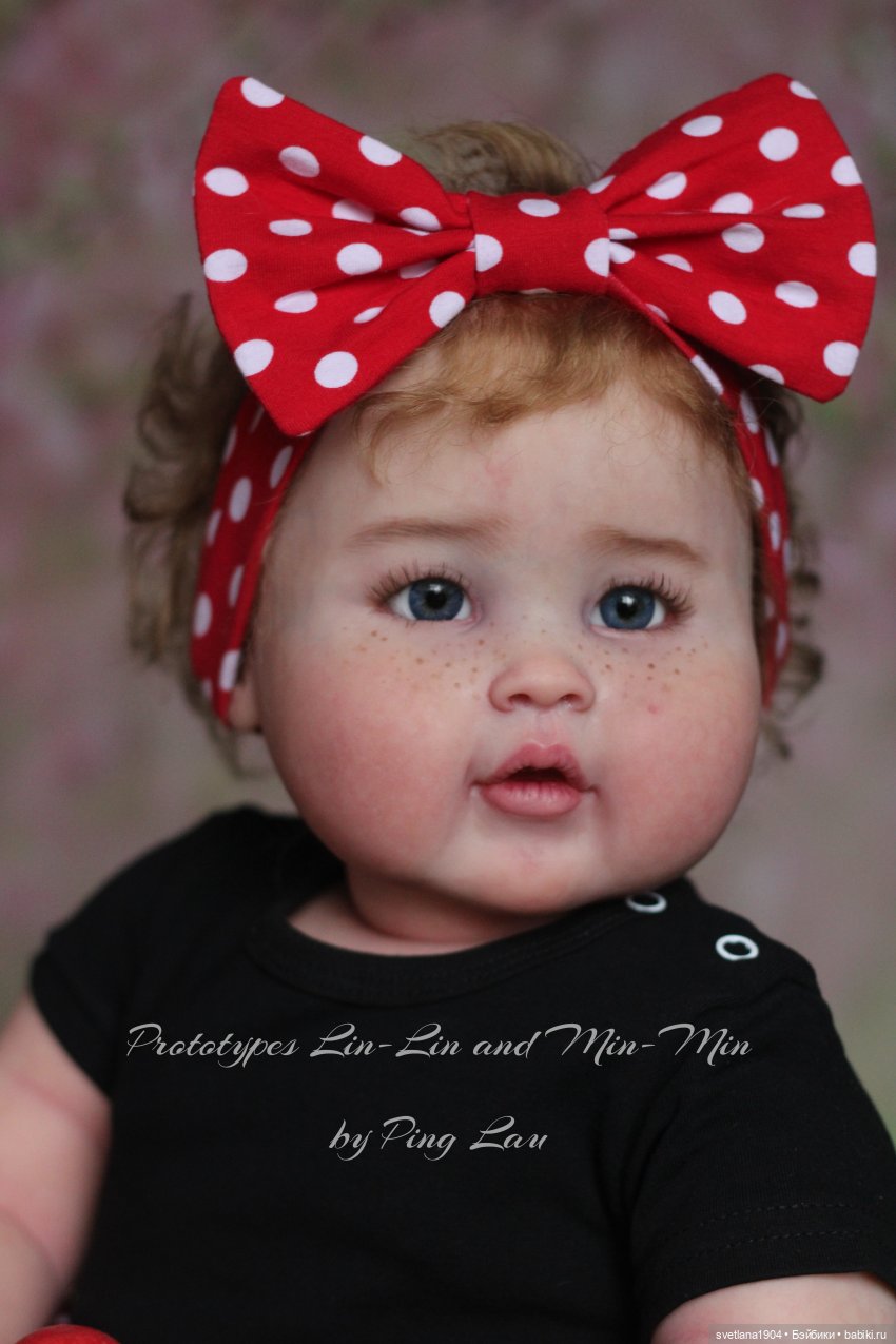 Вот такие душечки после баньки Хрюшечки. Прототипы Lin-Lin и Min-Min от Ping Lau