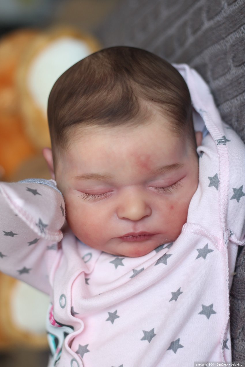 Спящая Лаура. Куклы реборн Светланы Преображенской (фото 8)