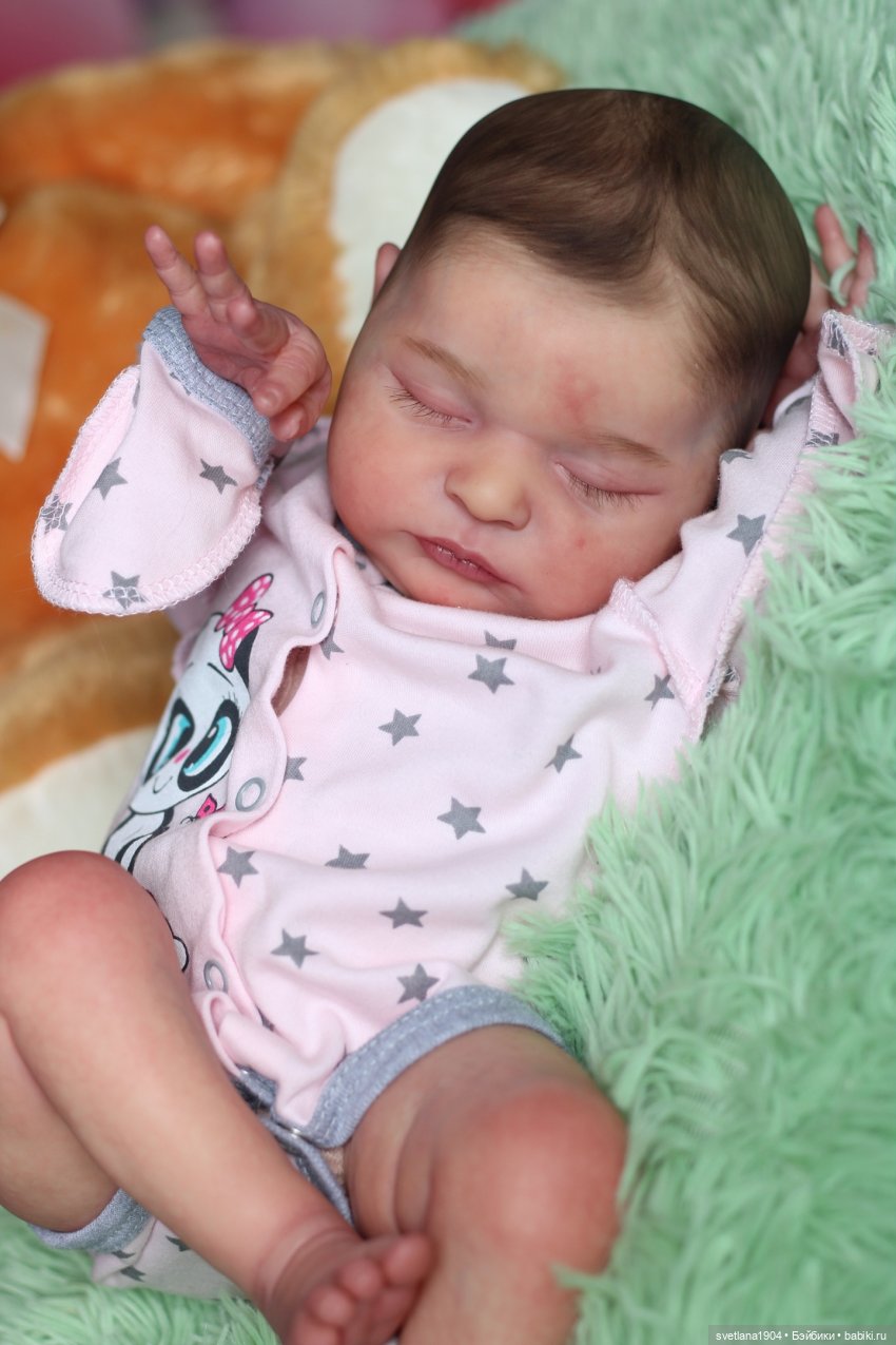 Спящая Лаура. Куклы реборн Светланы Преображенской (фото 2)