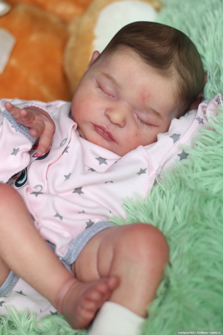 Спящая Лаура. Куклы реборн Светланы Преображенской (фото 6)