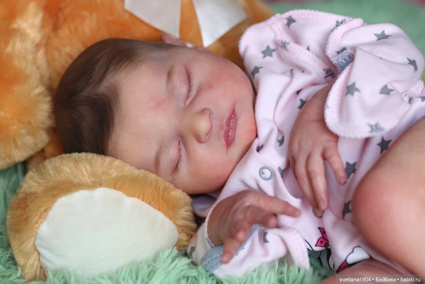 Спящая Лаура. Куклы реборн Светланы Преображенской (фото 10)
