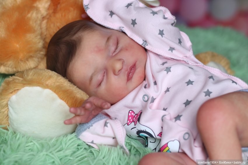 Спящая Лаура. Куклы реборн Светланы Преображенской (фото 7)
