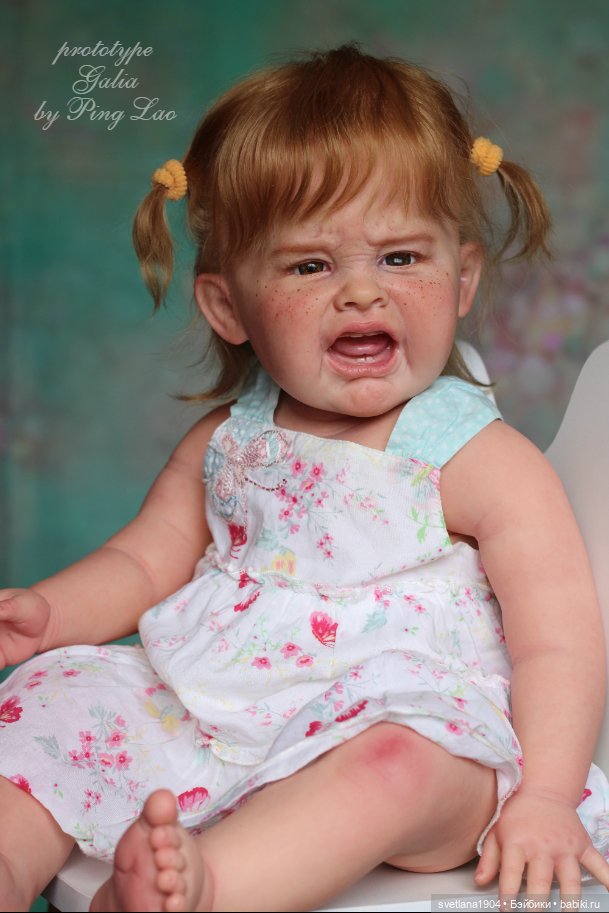 Ревушка Галинка. Куклы реборн Светланы Преображенской (фото 7)
