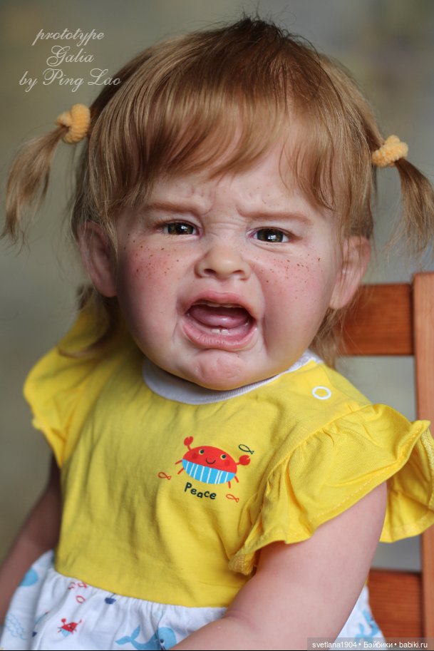 Ревушка Галинка. Куклы реборн Светланы Преображенской