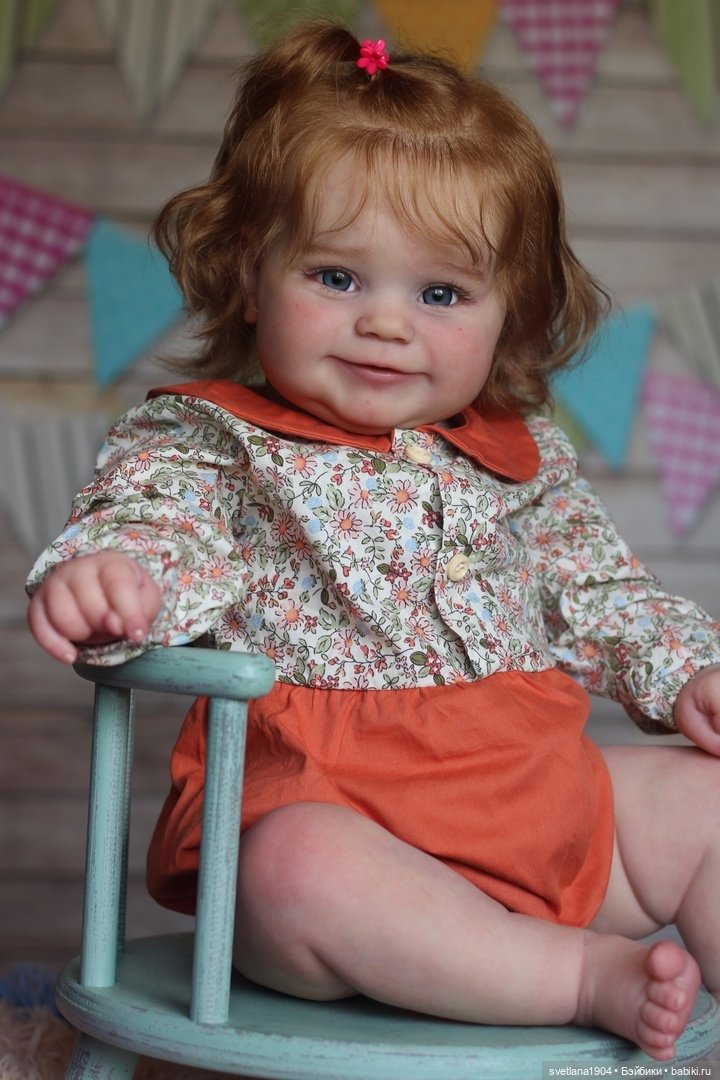 Медди-Пузырек Maddie by Bonnie Brown) Куклы реборн Светланы Преображенской (фото 2)