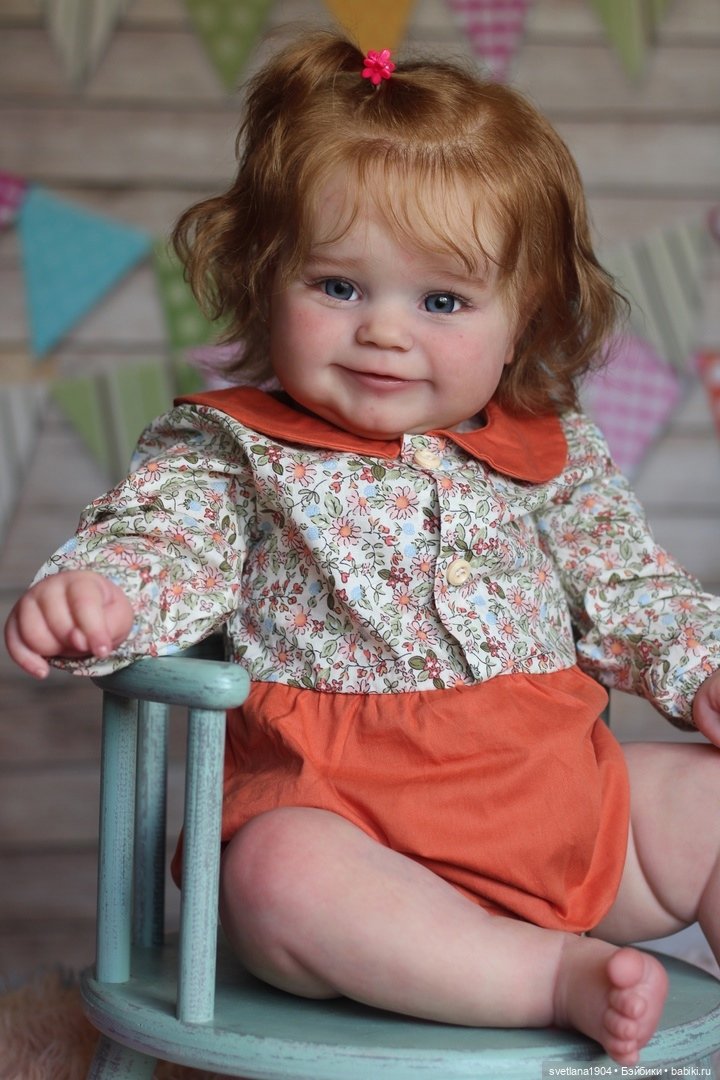 Медди-Пузырек Maddie by Bonnie Brown) Куклы реборн Светланы Преображенской (фото 5)