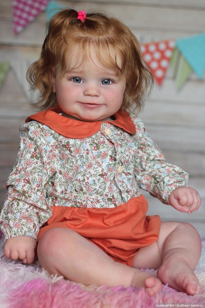 Медди-Пузырек Maddie by Bonnie Brown) Куклы реборн Светланы Преображенской (фото 6)