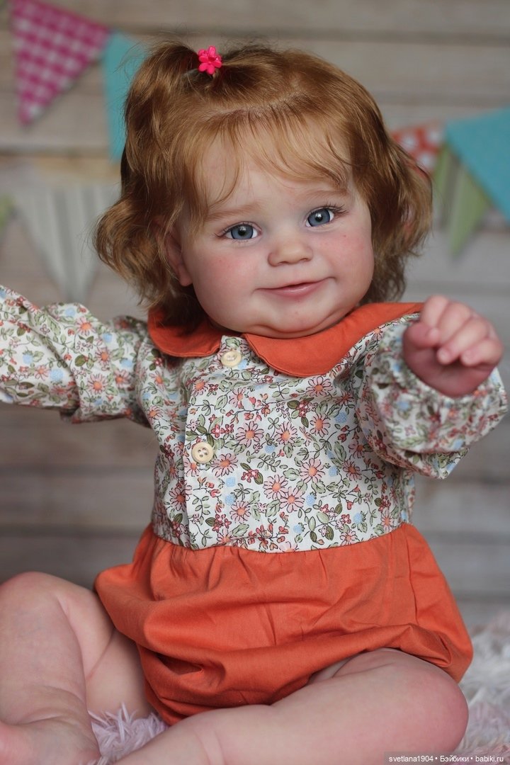 Медди-Пузырек Maddie by Bonnie Brown) Куклы реборн Светланы Преображенской (фото 8)