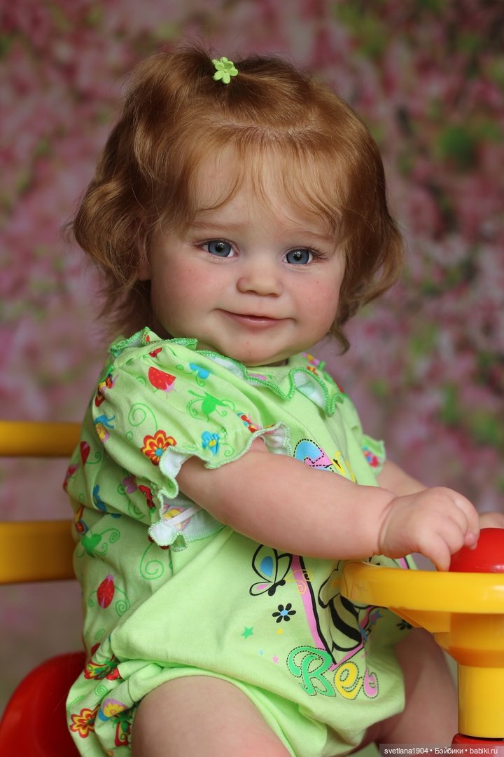 Медди-Пузырек Maddie by Bonnie Brown) Куклы реборн Светланы Преображенской (фото 10)