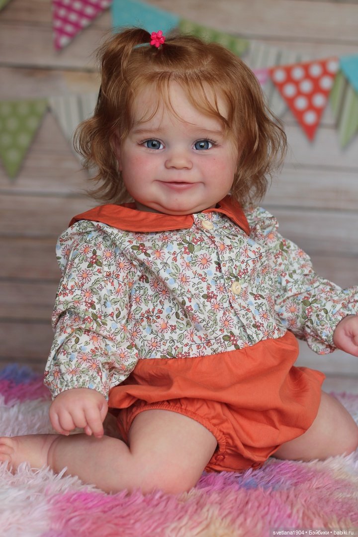 Медди-Пузырек Maddie by Bonnie Brown) Куклы реборн Светланы Преображенской (фото 4)