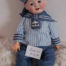 Продам антикварную немецкую куклу-младенца Franz Schmidt & Co. Рост 20" Временно снижаю цену!!!!!