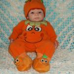 Костюмчик тыковки на Хэллоуин!