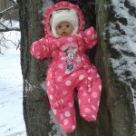 Новый комбинезон - повод для прогулки