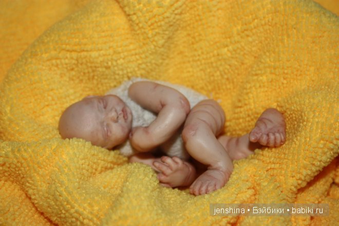 Здравствуй, Ливинг Долл. Мои первые авторские куколки из запекаемой пластики