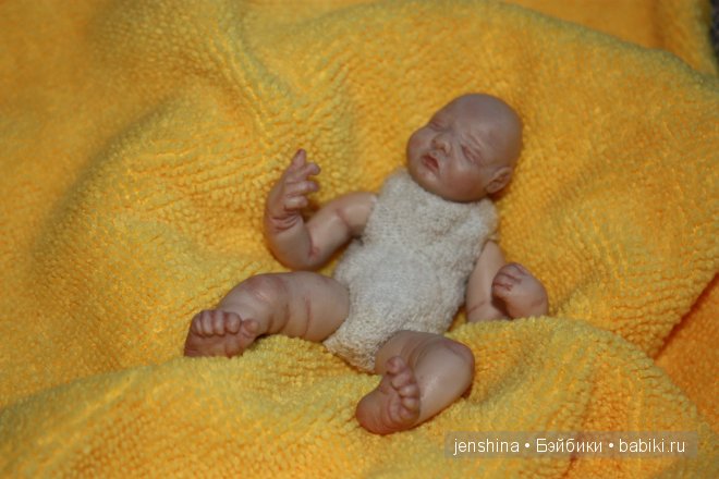 Здравствуй, Ливинг Долл. Мои первые авторские куколки из запекаемой пластики