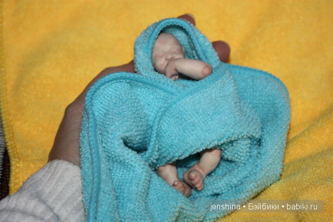 Здравствуй, Ливинг Долл. Мои первые авторские куколки из запекаемой пластики