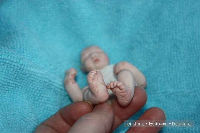 Здравствуй, Ливинг Долл. Мои первые авторские куколки из запекаемой пластики (фото 7)