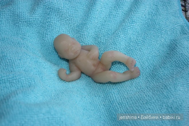 Здравствуй, Ливинг Долл. Мои первые авторские куколки из запекаемой пластики