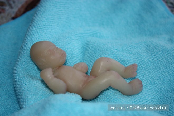 Здравствуй, Ливинг Долл. Мои первые авторские куколки из запекаемой пластики (фото 2)