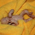 Здравствуй, Ливинг Долл. Мои первые авторские куколки из запекаемой пластики