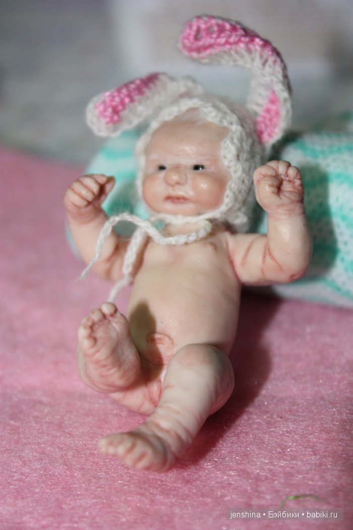 Мы проснулись. Авторская кукла ООАК из Ливинг Долл (фото 6)