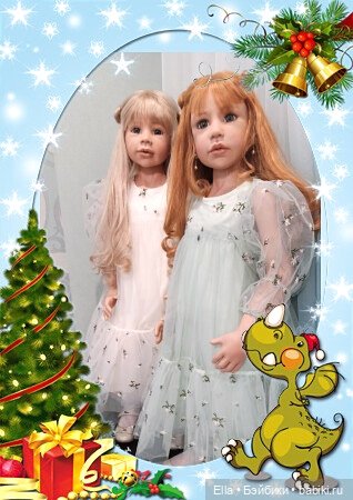 С Новым Годом — Куклы Monika Levenig и Monika Peter