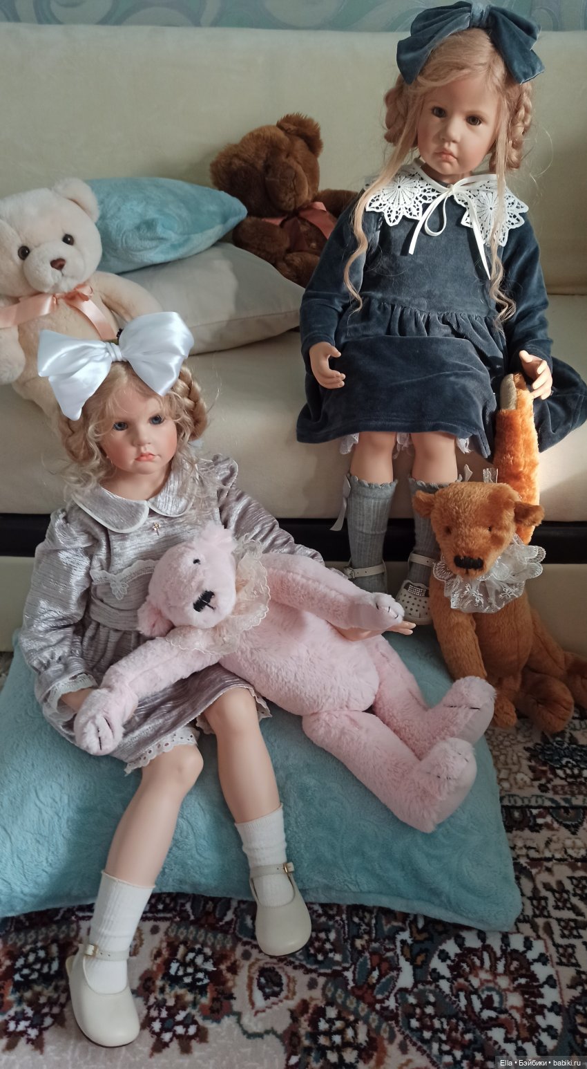 Два любимых ангелочка от Хильдегард Гюнцель