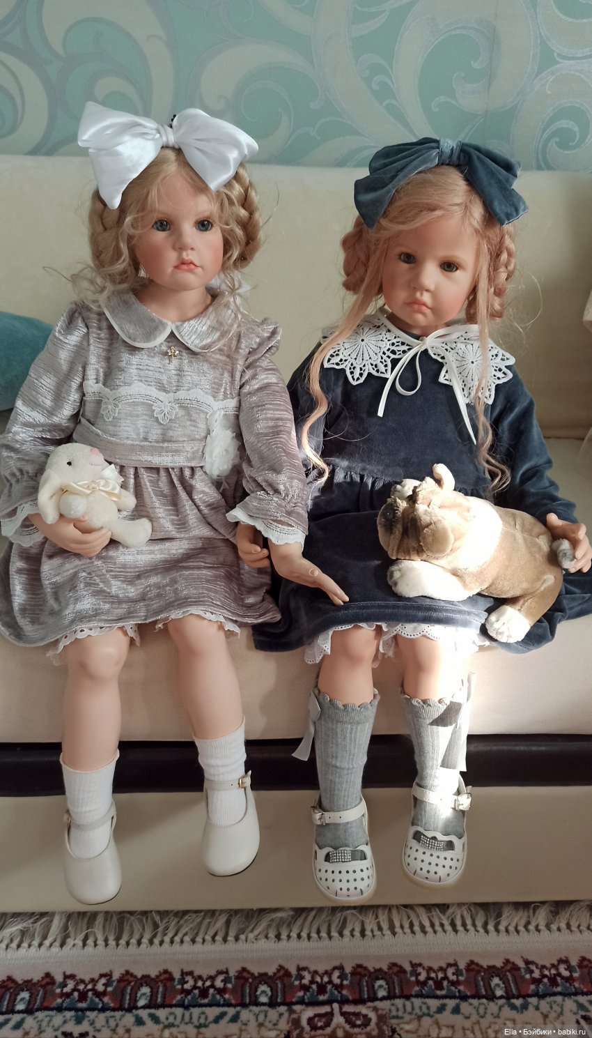 Два любимых ангелочка от Хильдегард Гюнцель