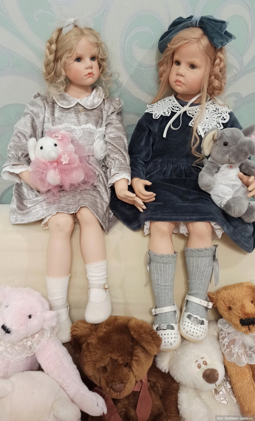 Два любимых ангелочка от Хильдегард Гюнцель