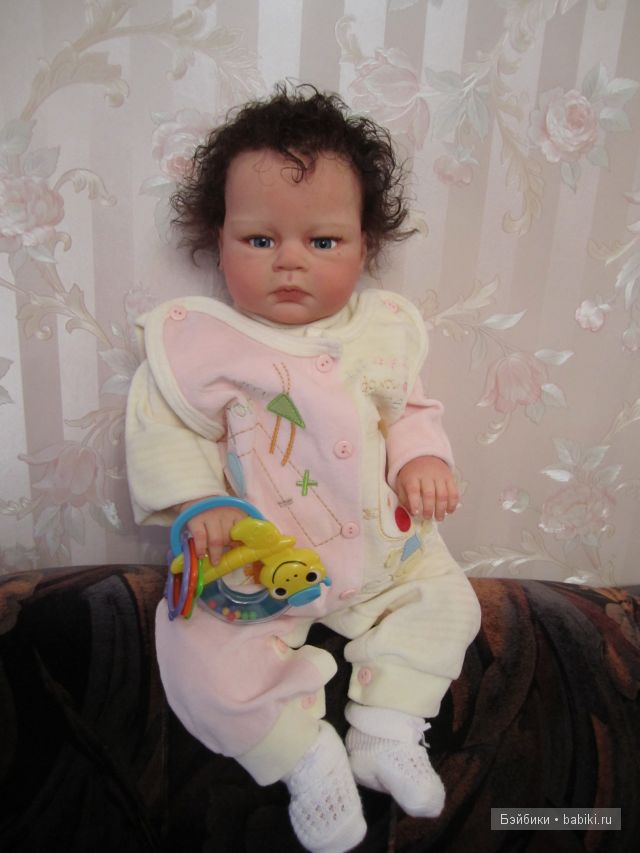 Малышка Алина-куклы реборн Инны Богдановой.