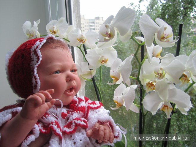 Малышка Оленька-куклы реборн Инны Богдановой