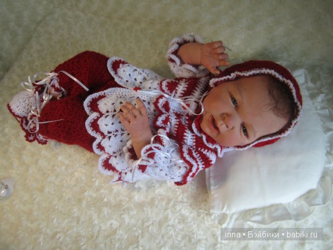 Малышка Оленька-куклы реборн Инны Богдановой