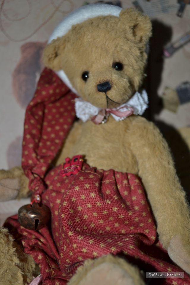 авторский мишка,Веня.
