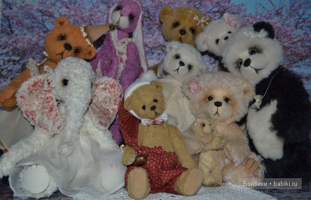 авторский мишка,Веня.