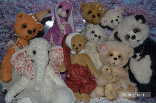 авторский мишка,Веня.