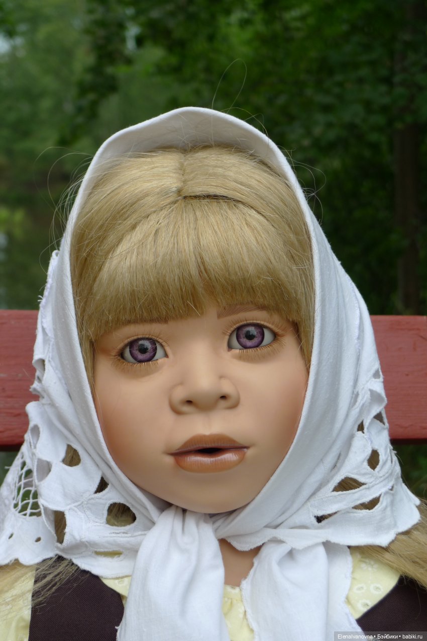 Платье для Петронеллы — Куклы Christine Orange (Кристин Оранж): фарфор